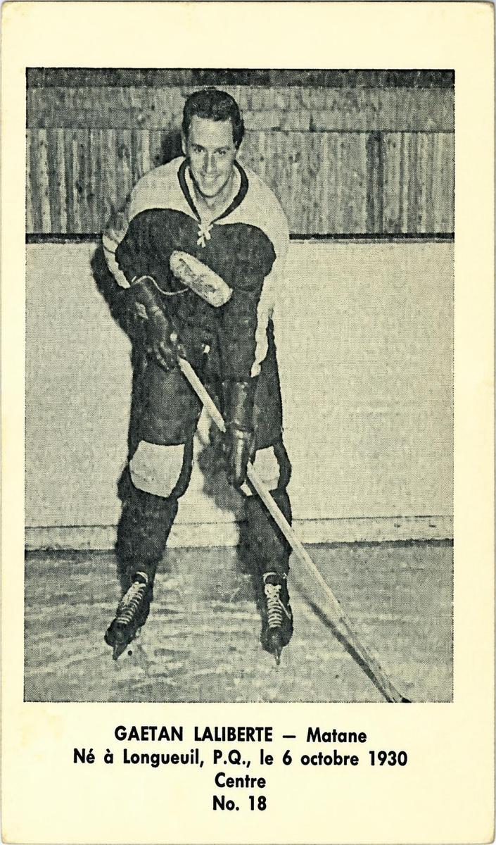 1951 Gaetan Laliberte #18