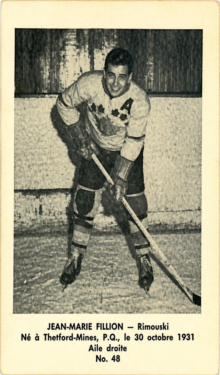 1951 Jean-Marie Fillion #48