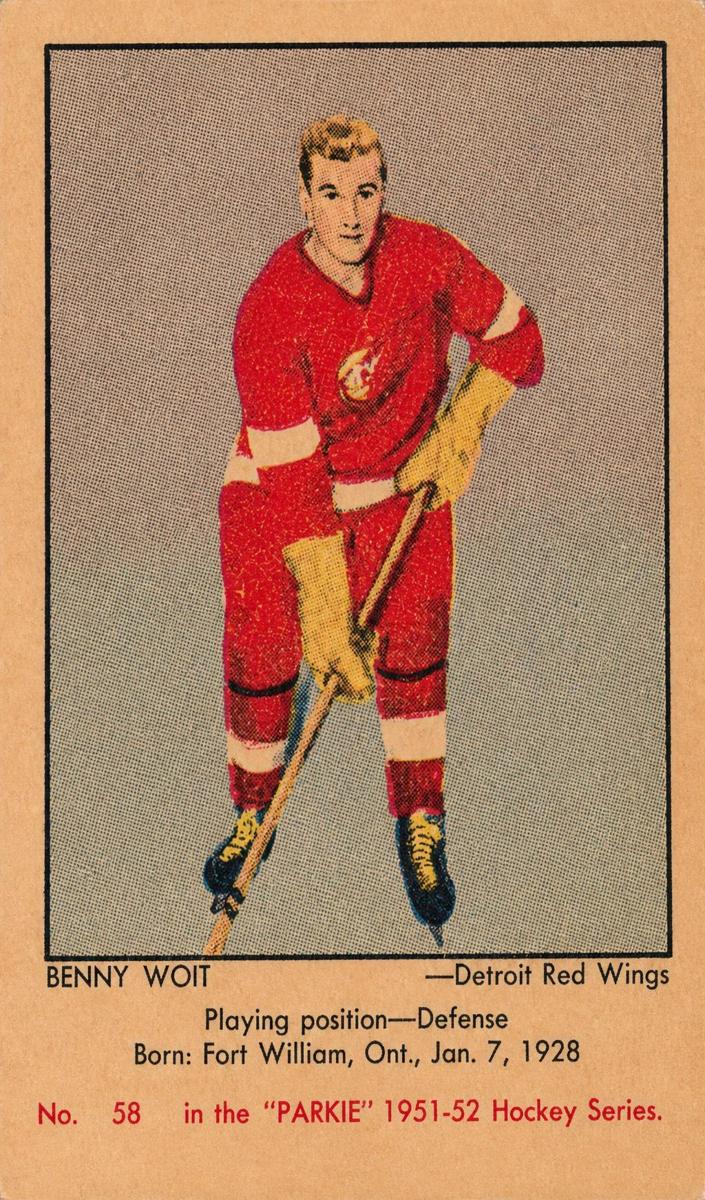 1951 Benny Woit #58