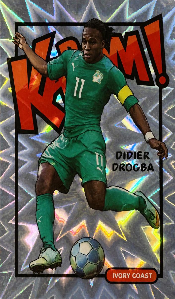 2017 Panini Select Didier Drogba #18 card