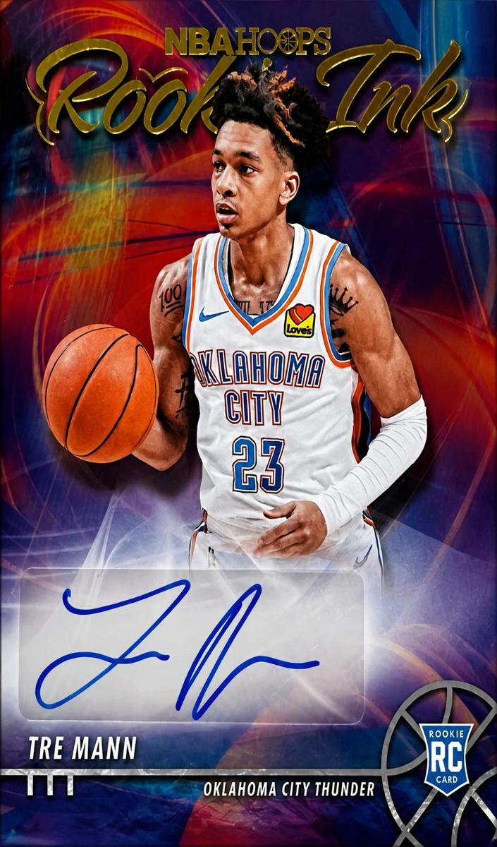 2021 Panini Hoops Tre Mann #RI-TMM card