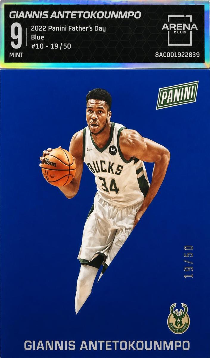 2022 Giannis Antetokounmpo [Blue] #10