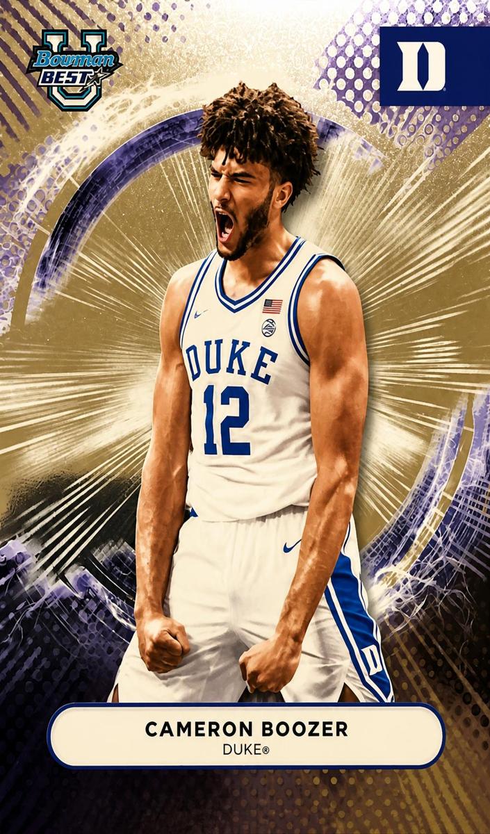 2025 Cameron Boozer [Blue Refractor] #69