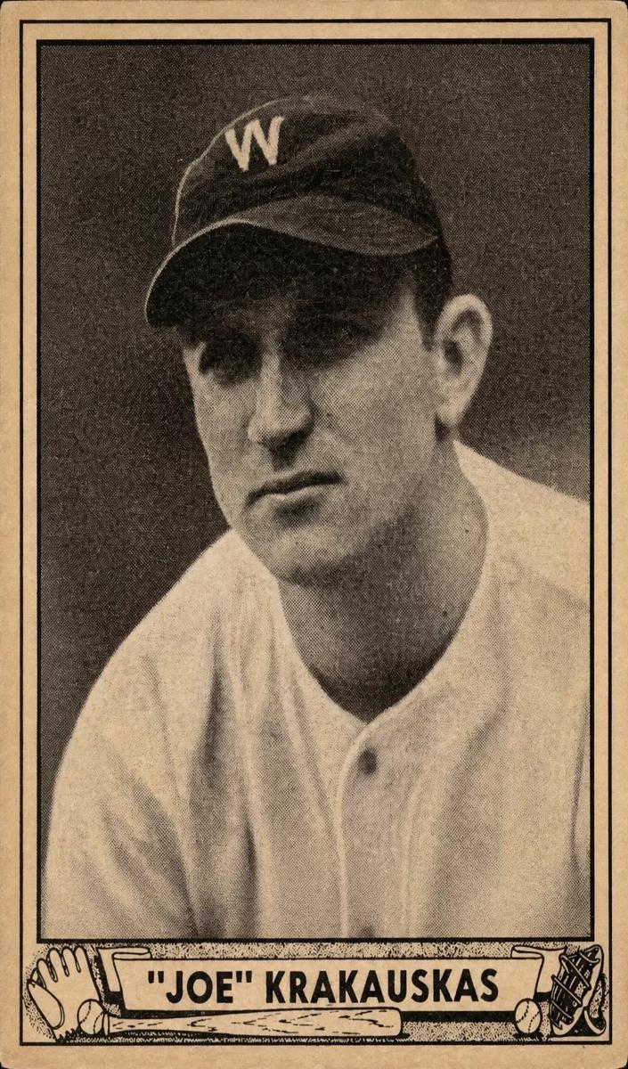1940 Play Ball Joe Krakauskas #188 card