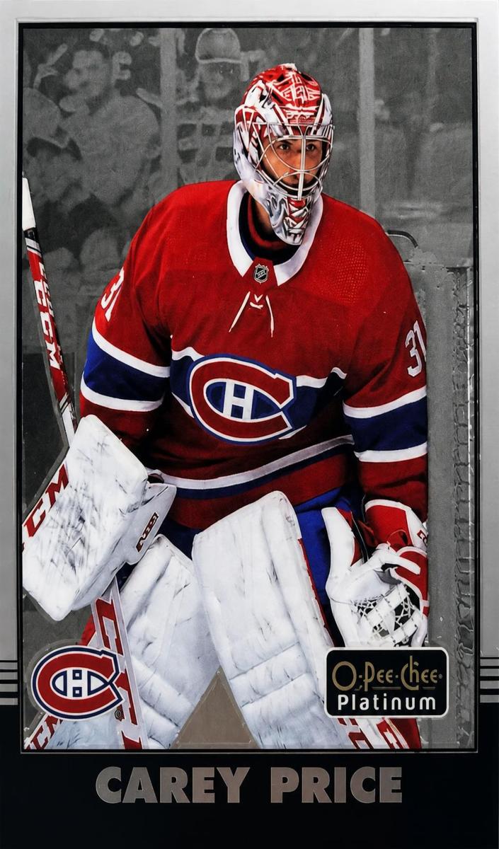 2020 O-Pee-Chee Platinum Carey Price #R-6 card