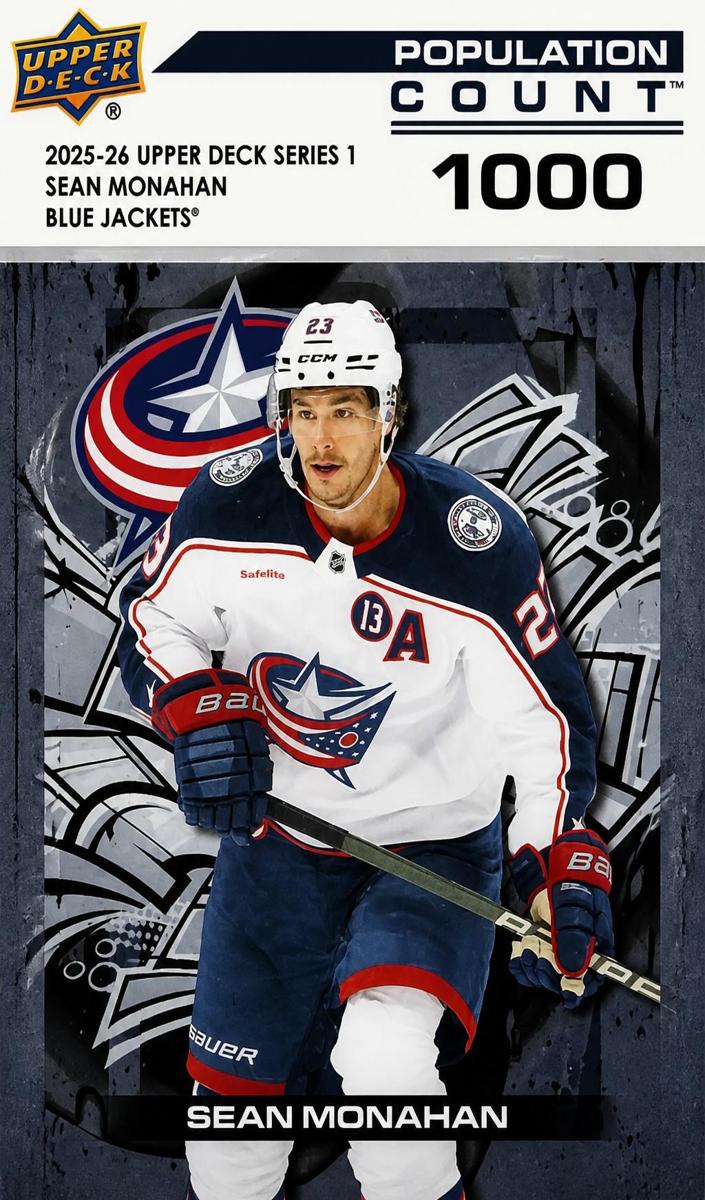 2025 Upper Deck Sean Monahan #PC-19 card