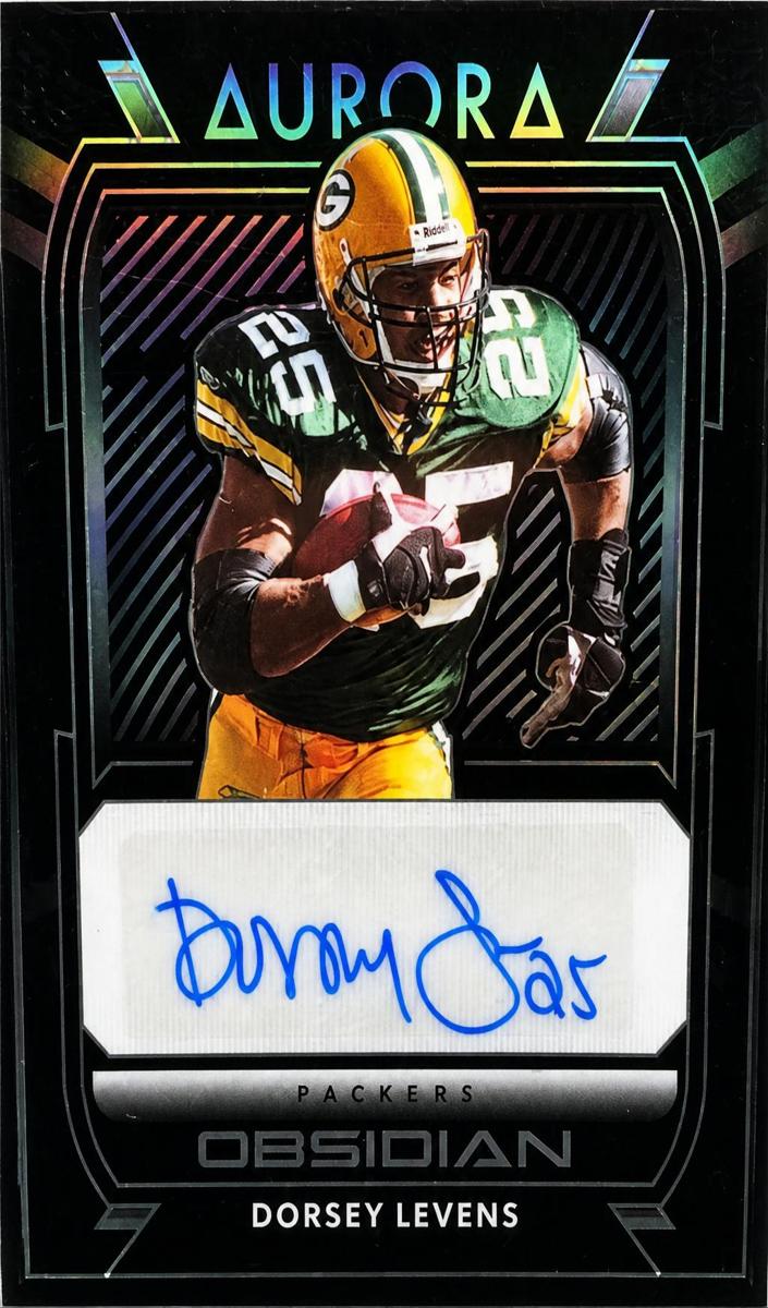 2020 Panini Obsidian Dorsey Levens #AA43 card