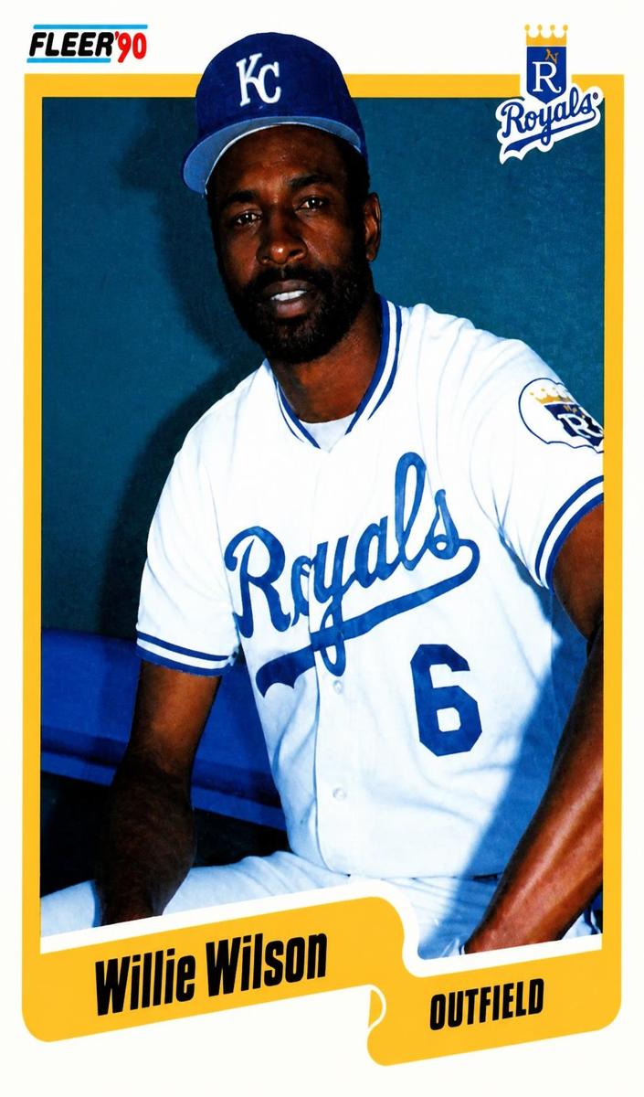 1990 Willie Wilson #123