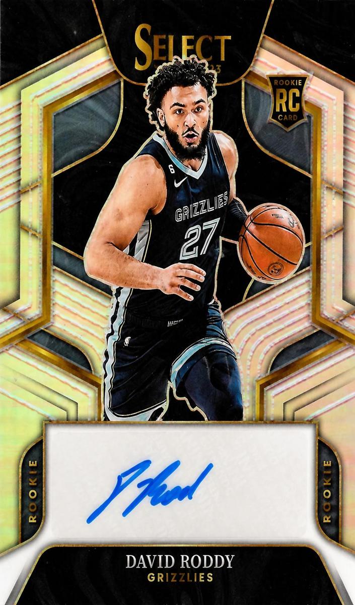 2022 Panini Select David Roddy #RS-DRD card