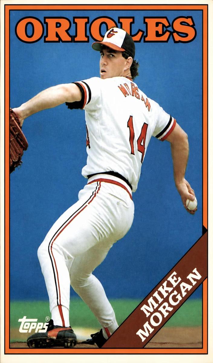 Mike Morgan 1988 Topps Traded Baseball