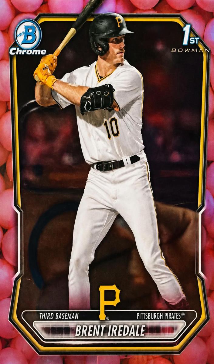 2026 Bowman Chrome Prospect Brent Iredale [Lazer Refractor] #BCP-31 card