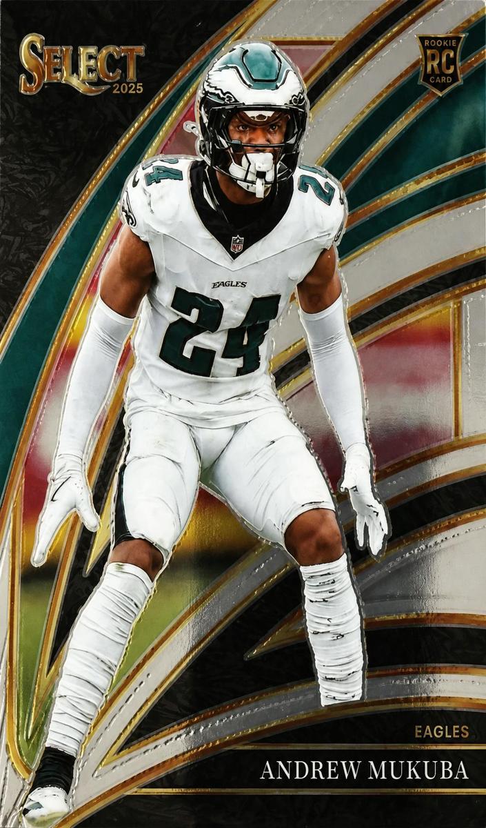 Andrew Mukuba 2025 Select Football card
