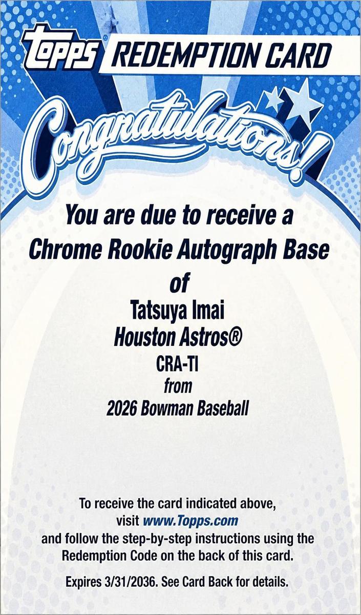 2026 Tatsuya Imai #CRA-TI