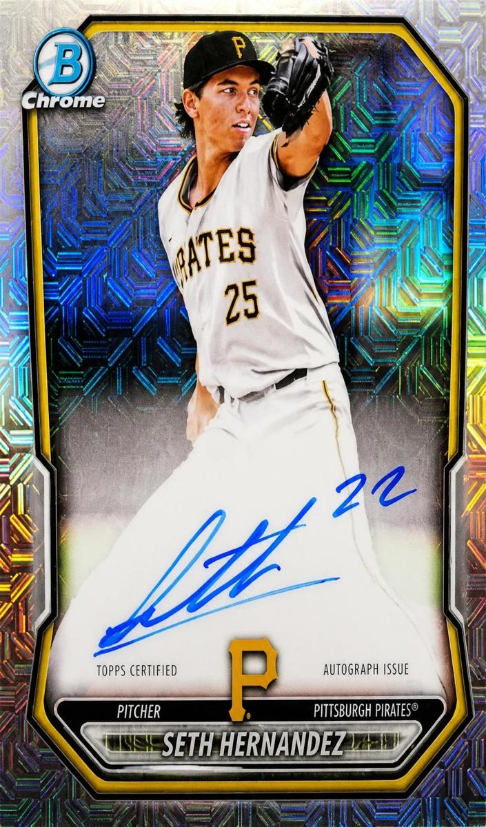Seth Hernandez 2026 Bowman Mega Box card