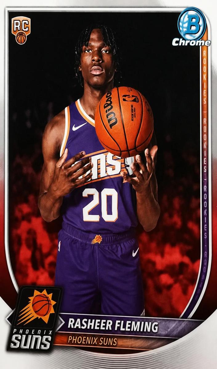 Rasheer Fleming 2025 Bowman Basketball card