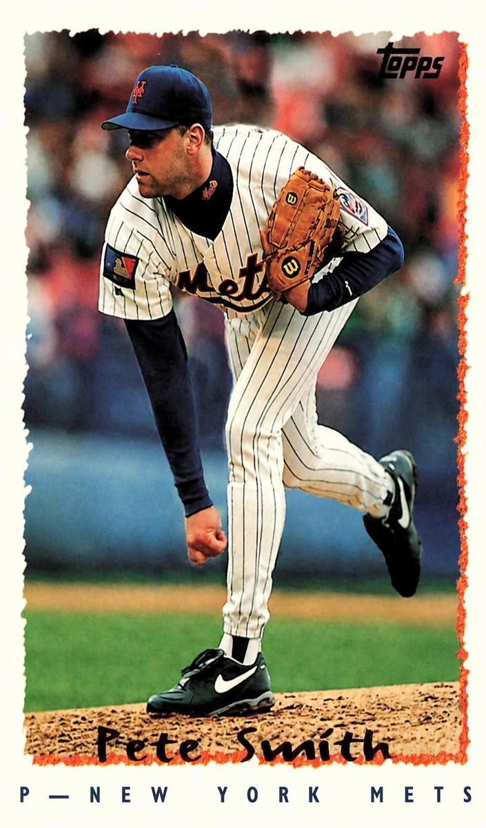 1995 Topps Pete Smith #43 card