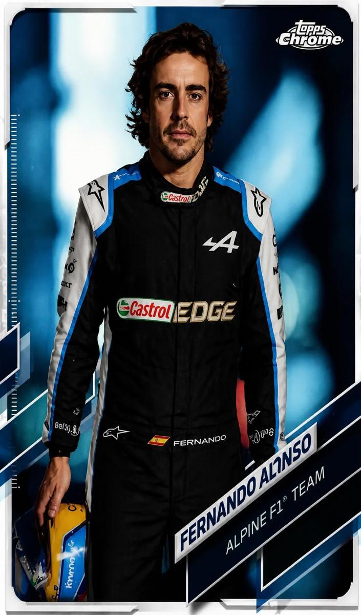 2021 Fernando Alonso [Refractor] #9