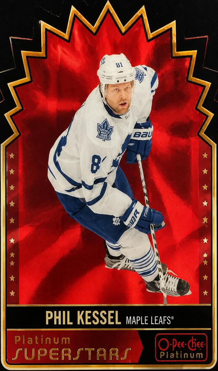 2014 O-Pee-Chee Platinum Phil Kessel #PS-7 card