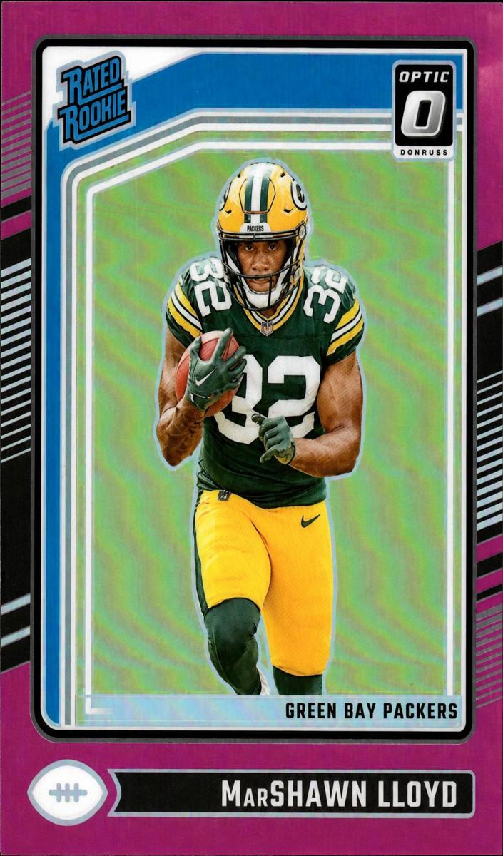 MarShawn Lloyd 2024 Donruss Optic Football card
