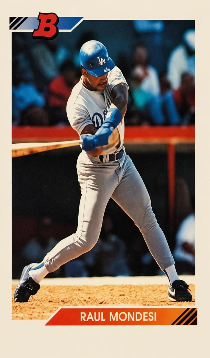 Raul Mondesi 1992 Bowman Baseball