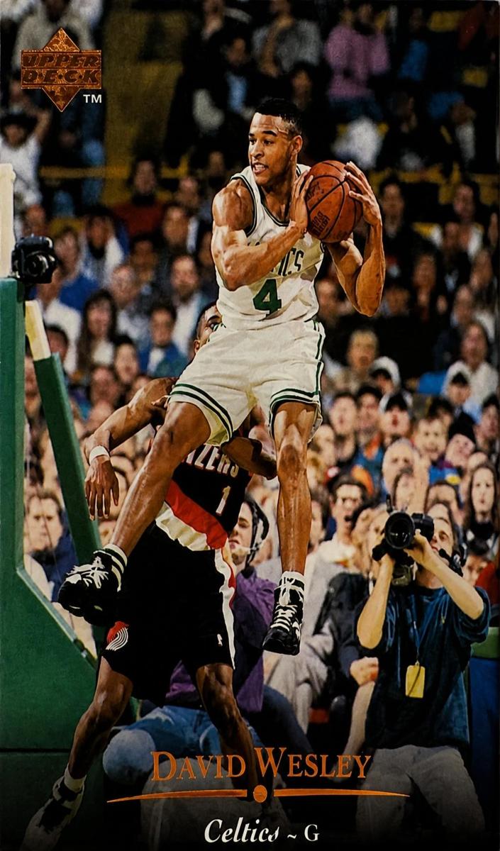 1995 Upper Deck David Wesley #96 card