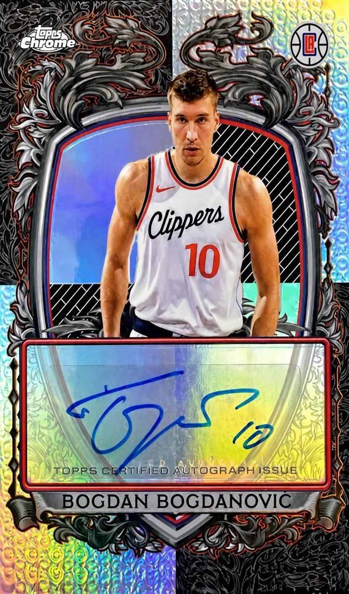 Bogdan Bogdanovic 2025-26 Topps Chrome Basketball card