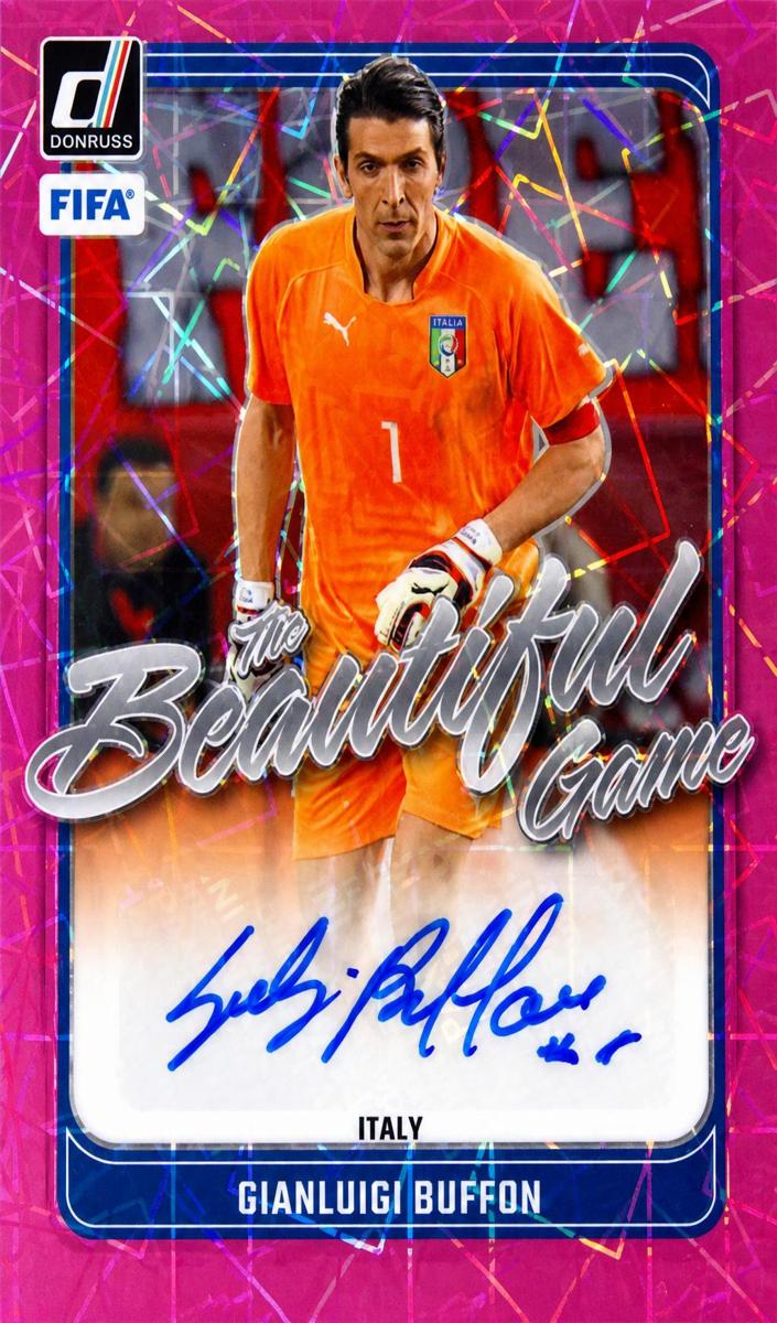 2024 Panini Donruss Gianluigi Buffon [Pink Velocity] #BG-BUF card