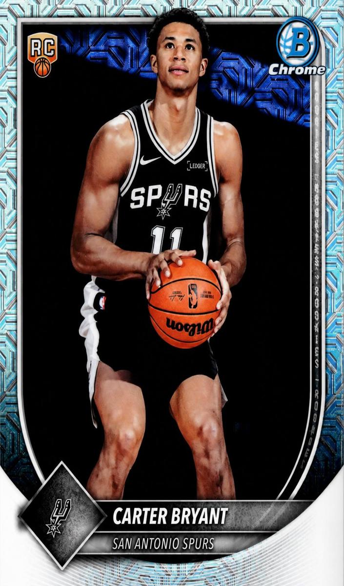 Carter Bryant 2025-26 Bowman Mega Box Basketball card