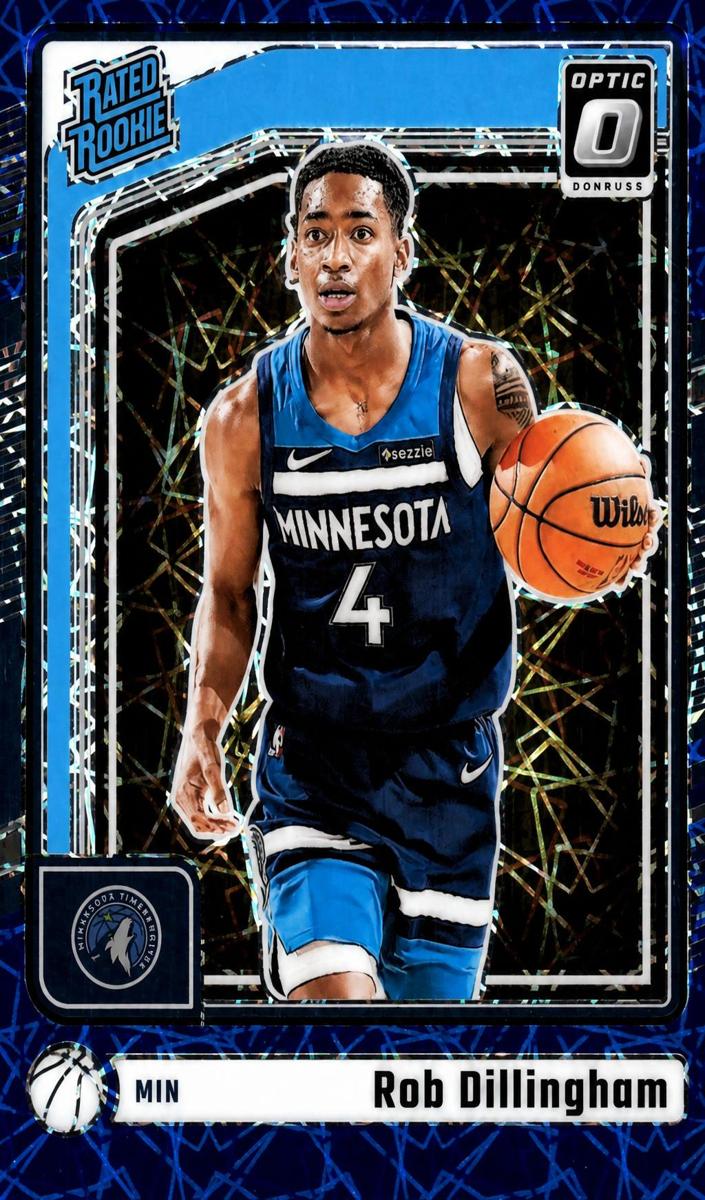 Rob Dillingham 2024-25 Donruss Optic Basketball card