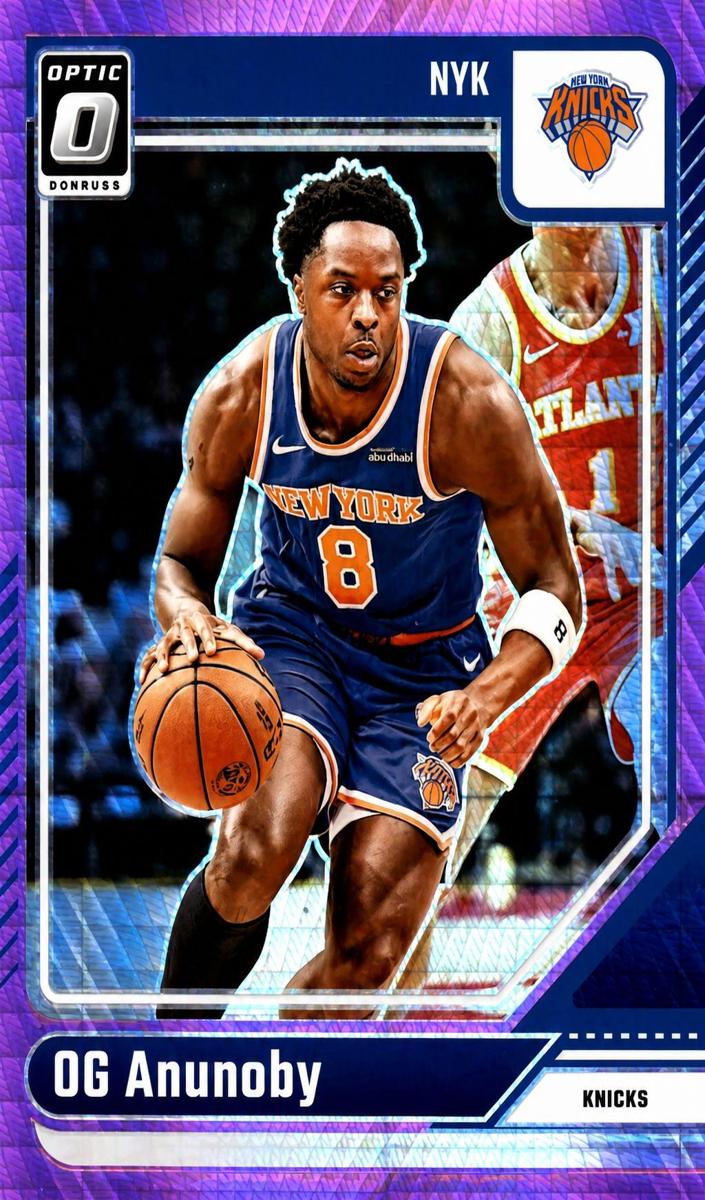 OG Anunoby 2024-25 Donruss Optic Basketball card