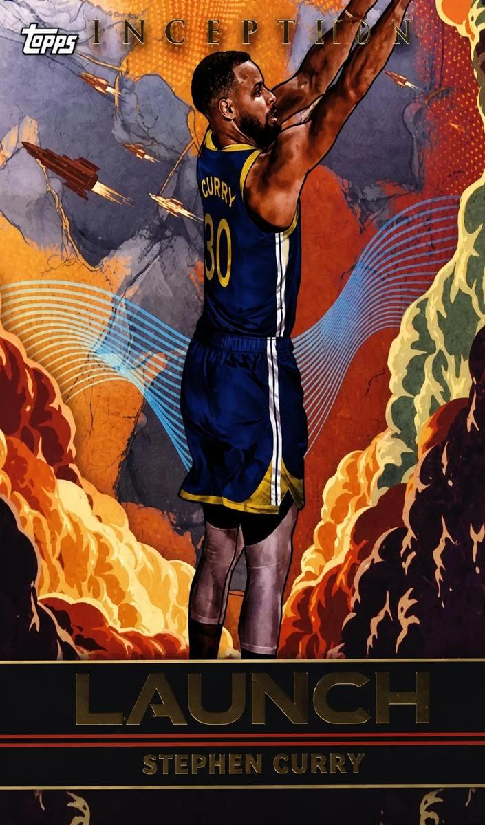 2024 Topps Inception Launch Stephen Curry #LA-SCU card