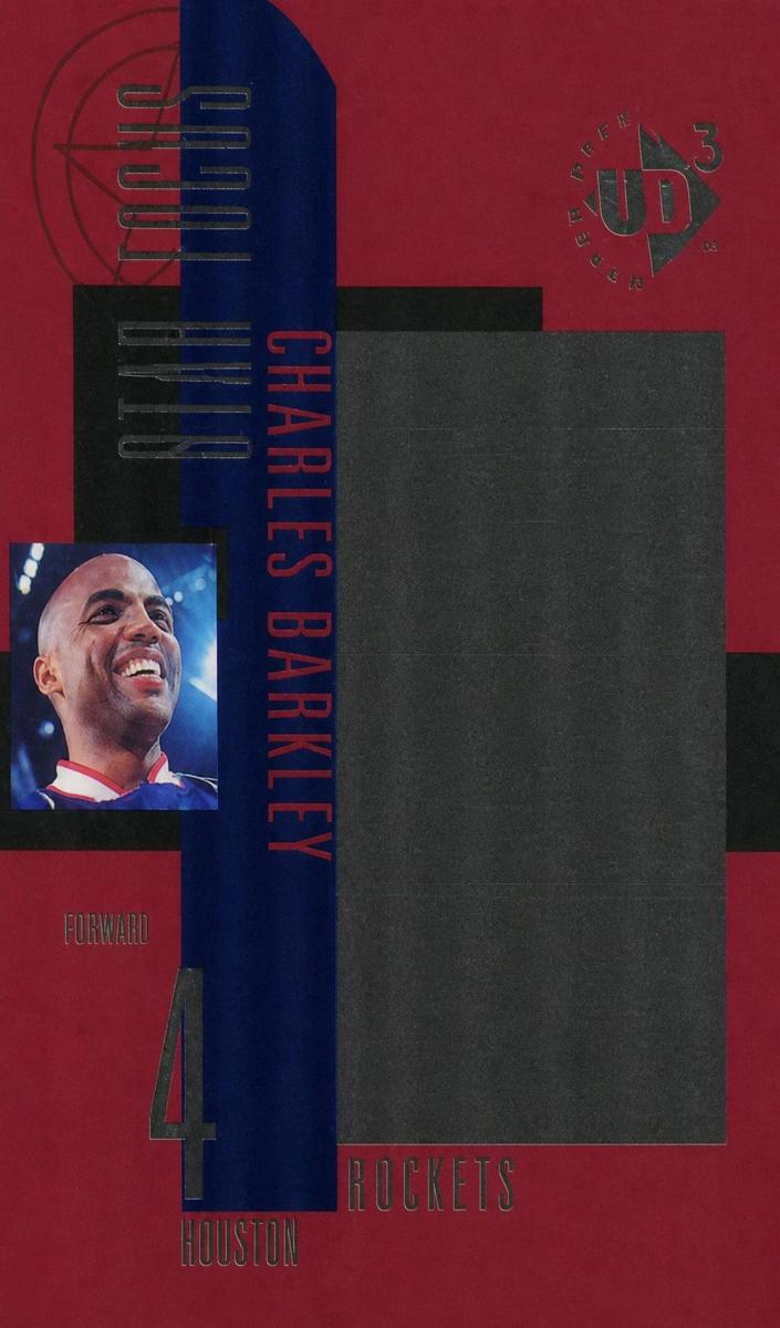 1997 UD3 Charles Barkley #27 card