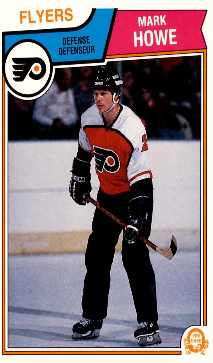 1983 O-Pee-Chee Mark Howe #267 card