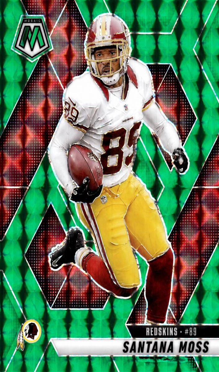 Santana Moss 2025 Mosaic Football card