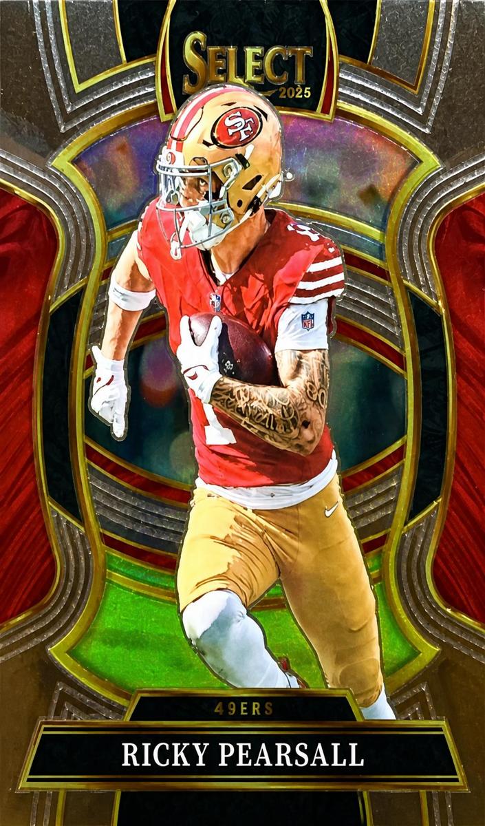 Ricky Pearsall 2025 Select Football card