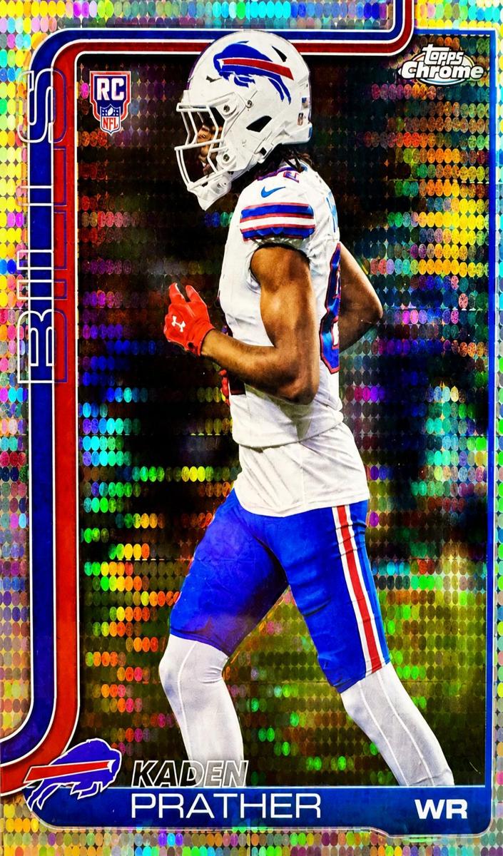Kaden Prather 2025 Topps Chrome Football card