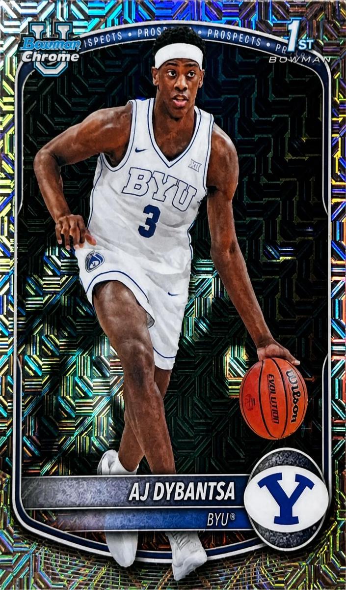 AJ Dybantsa 2025-26 Bowman Mega Box Basketball card