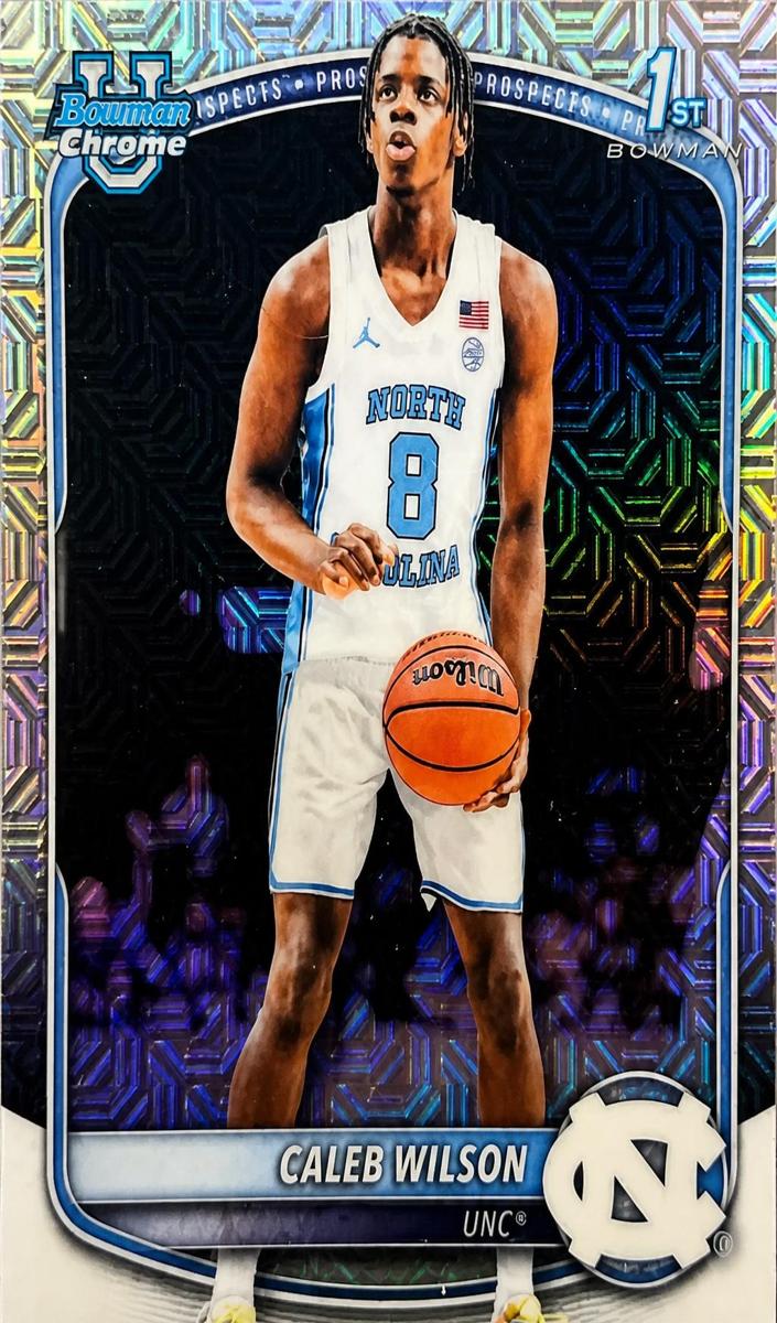Caleb Wilson 2025-26 Bowman Mega Box Basketball card