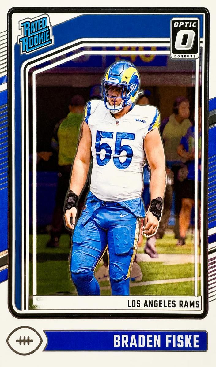Braden Fiske 2024 Donruss Optic Football card