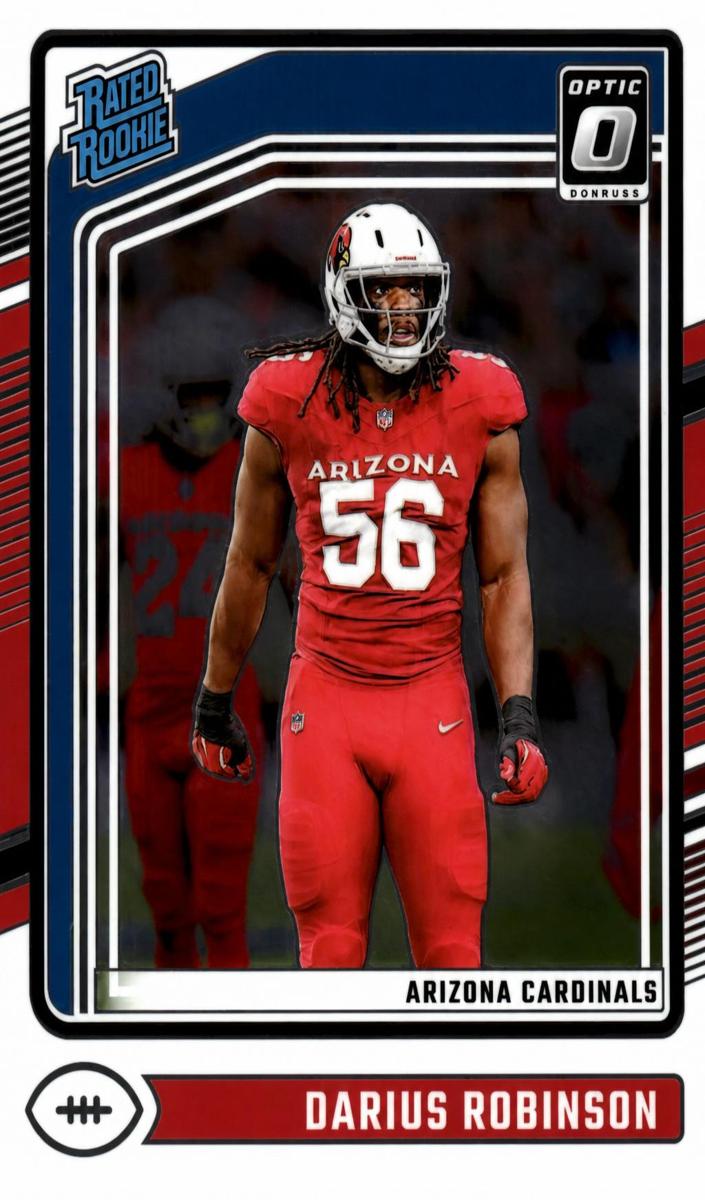 Darius Robinson 2024 Donruss Optic Football card