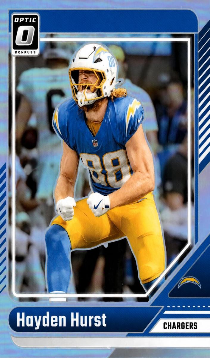 Hayden Hurst 2024 Donruss Optic Football card