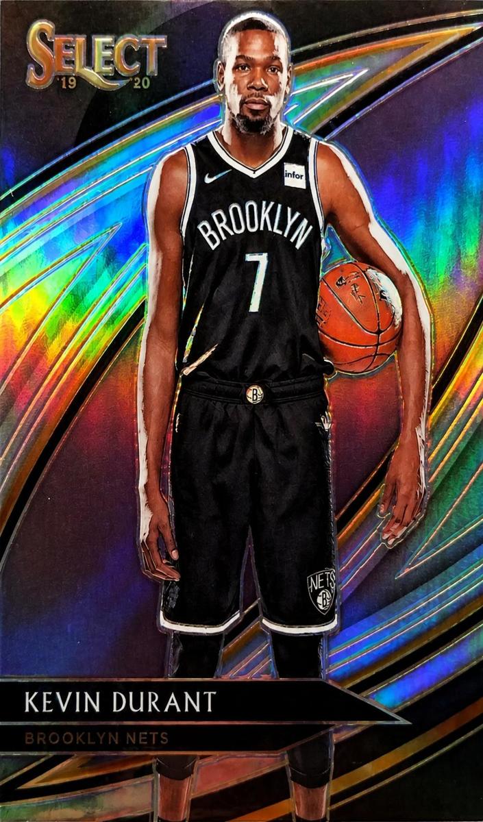 2019 Panini Select Kevin Durant [Silver] #299 card