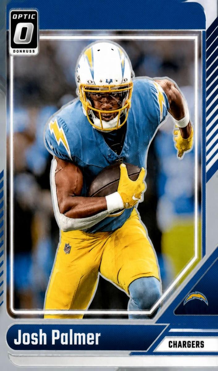 Josh Palmer 2024 Donruss Optic Football card