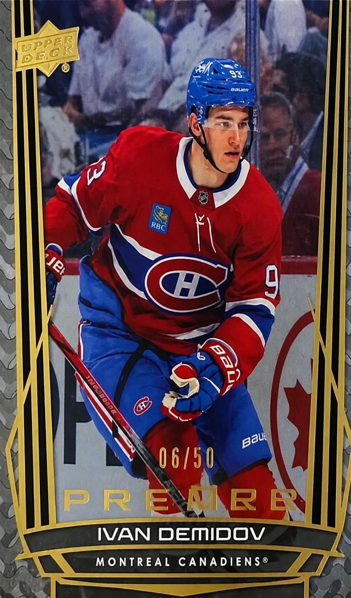 2025 Upper Deck Ivan Demidov [Gold] #E-36 card