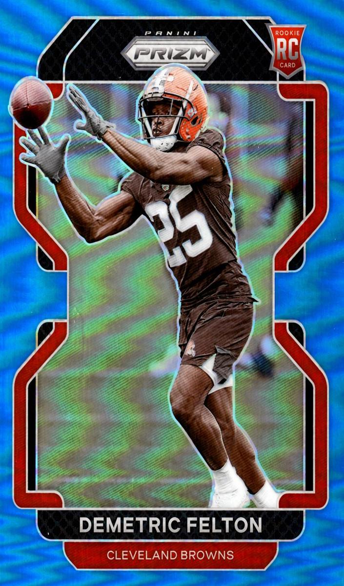 2021 Panini Prizm Demetric Felton #411 card