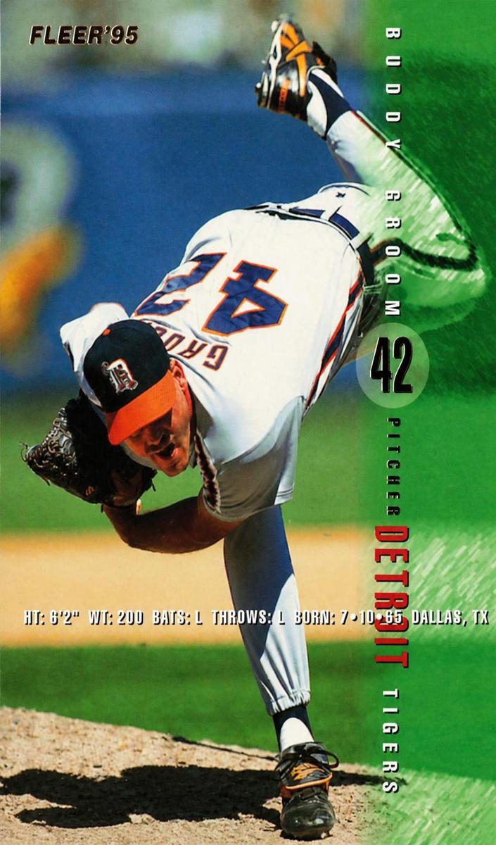 1995 Fleer Buddy Groom #55 card