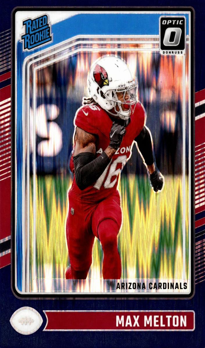 Max Melton 2024 Donruss Optic Football card