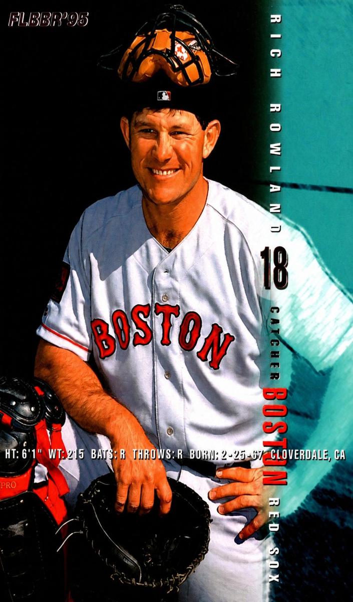 1995 Fleer Rich Rowland #38 card
