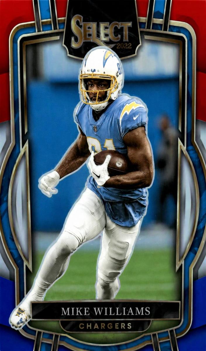 2022 Panini Select Mike Williams #246 card