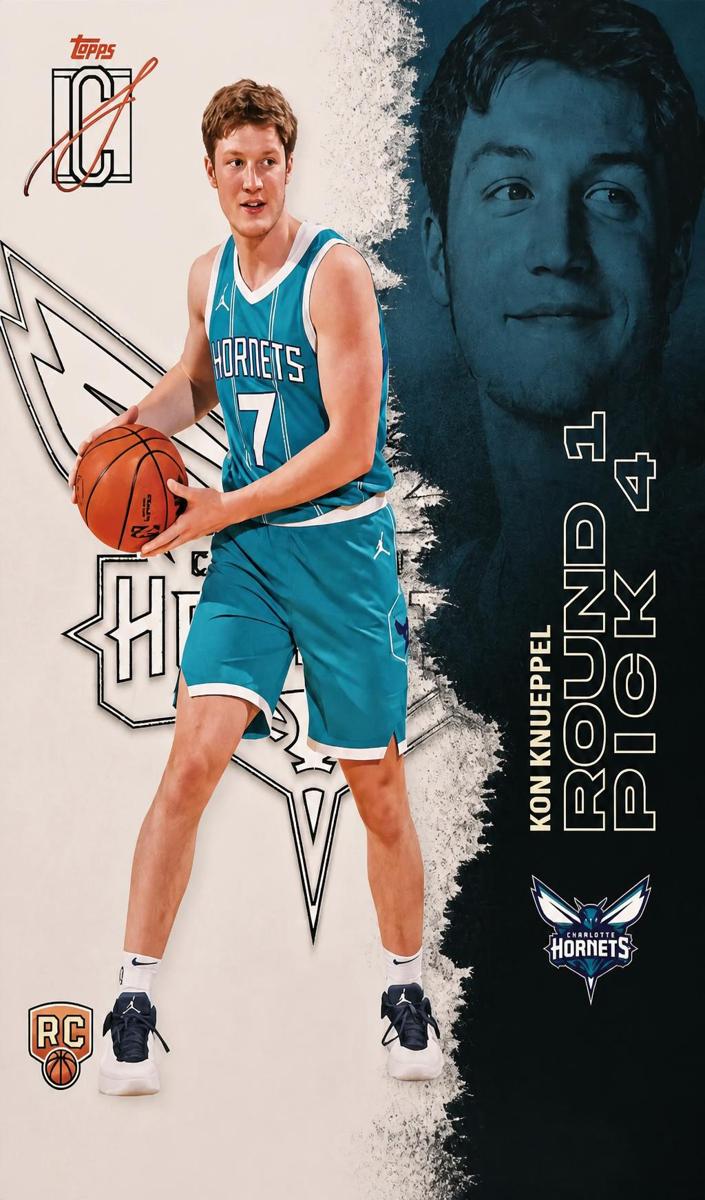 Kon Knueppel 2025-26 Signature Class Basketball card